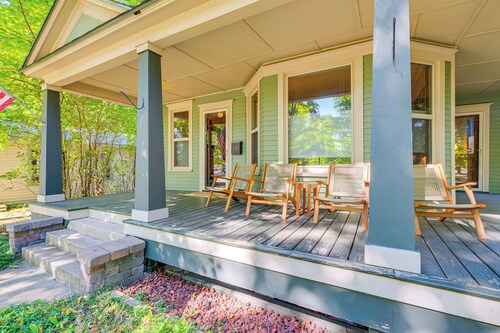 Near Lake: Historic Boyne City Home w/ Fire Pit!