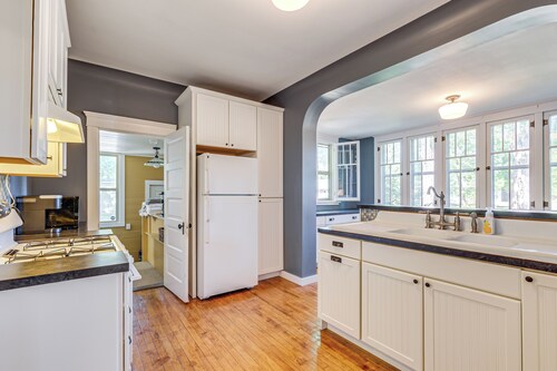 Near Lake: Historic Boyne City Home w/ Fire Pit!