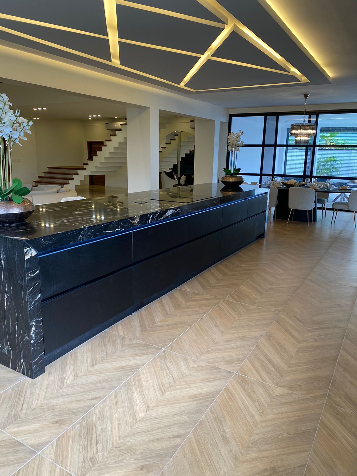 Villa Luxe, vue jardin | Cuisine privée