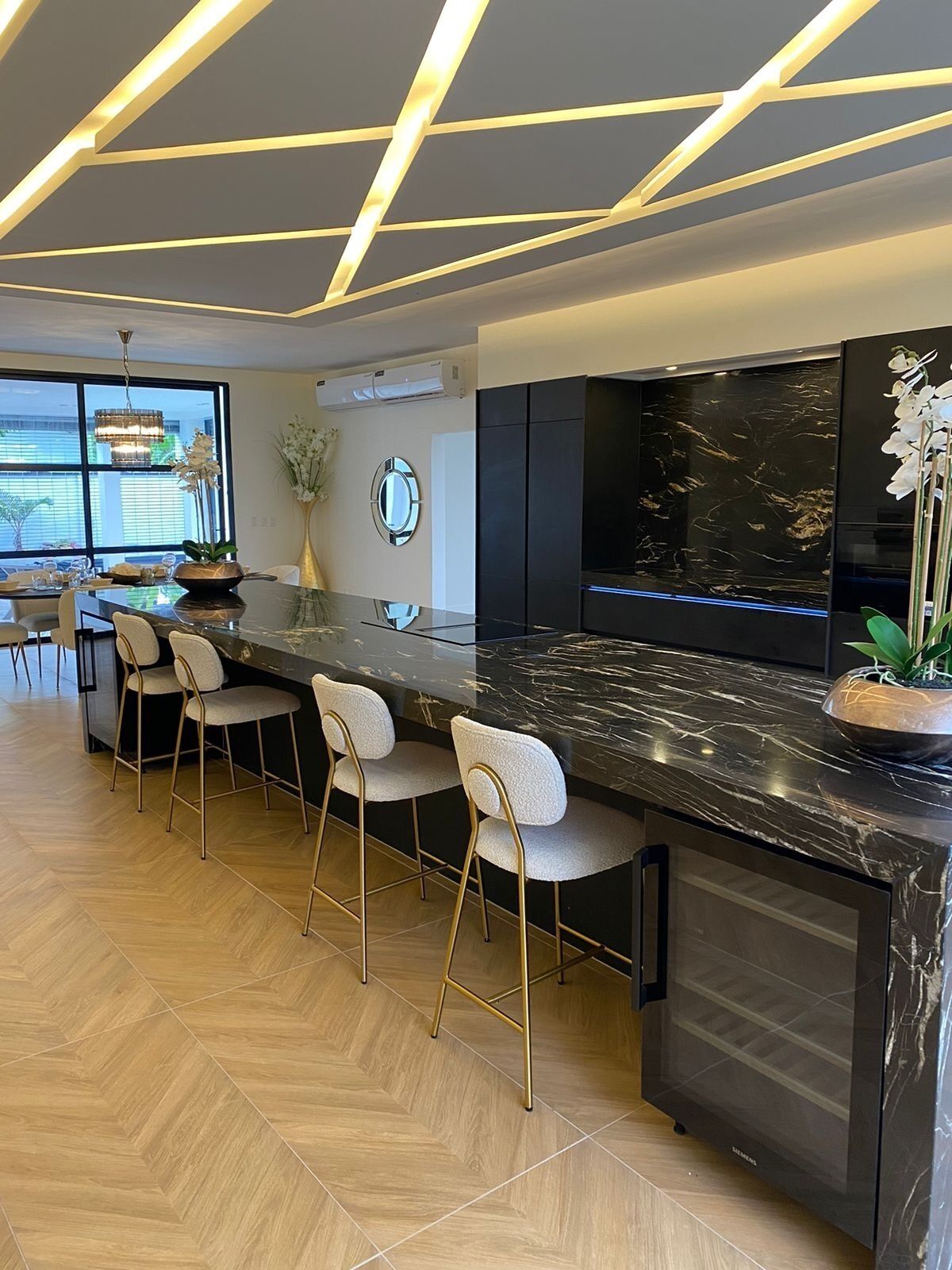 Villa Luxe, vue jardin | Cuisine privée