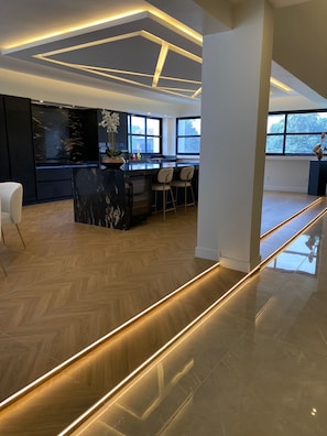 Villa Luxe, vue jardin | Cuisine privée