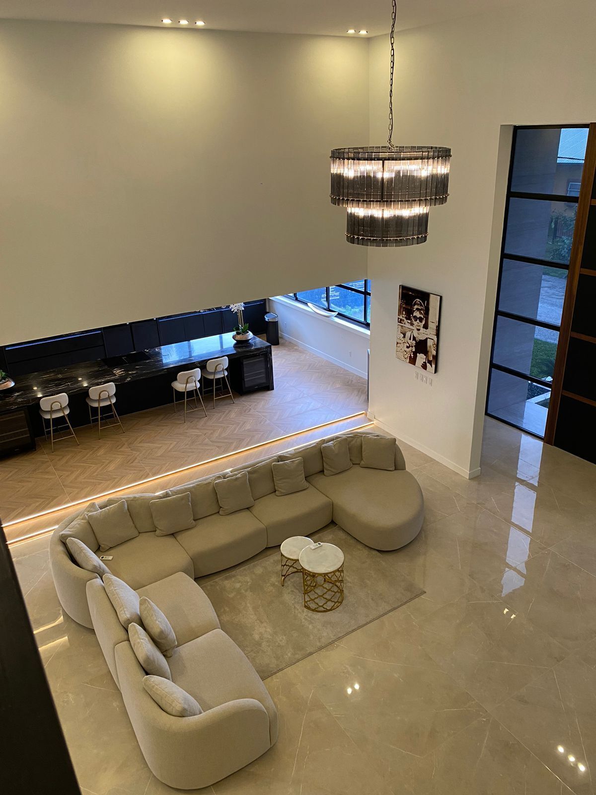 Villa Luxe, vue jardin | Coin séjour