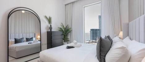 1 sovrum, skrivbord, strykjärn/strykbräda och wi-fi