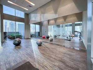 Fitnessbereich