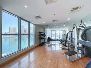 Fitness facility - StayShort - Refined 1BR Retreat in The Point Tower - Marina! (Marina/JBR)