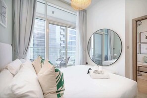 1 室のベッドルーム、デスク、アイロン / アイロン台、WiFi