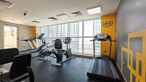 Fitness facility - StayShort - Artistic 1-Bedroom Apartment perfect for couple at Mayfair Tower, Bu (Downtown/Business Bay)
