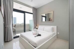 1 bedroom, desk, iron/ironing board, WiFi