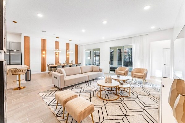 Villa, Multiple Bedrooms | Living area