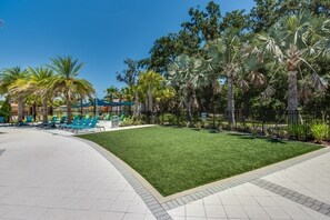 Villa, Multiple Bedrooms | Property grounds - Elegant & Fun Pool/spa Games Room! 12 Bedroom Villa (Kissimmee)