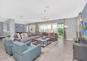 Villa, flere soverom | Oppholdsområde