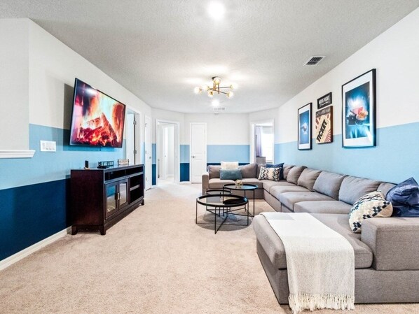 Villa, plusieurs chambres | Coin séjour