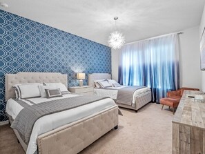 Villa, plusieurs chambres