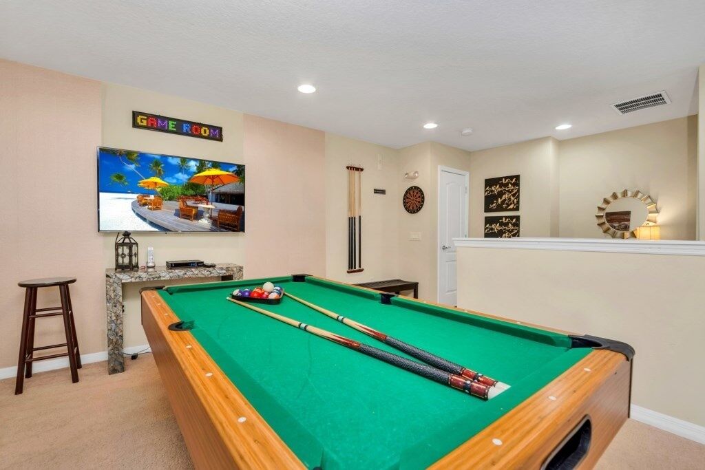 Maison mitoyenne, 4 chambres | Billards