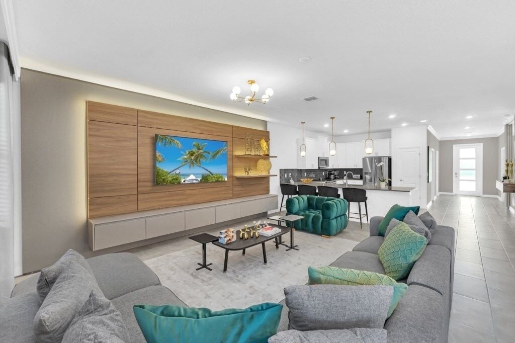 House, Multiple Bedrooms | Living area