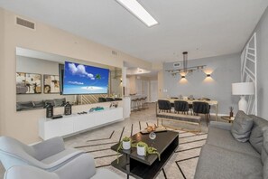 Casa de ciudad, 3 habitaciones | Área de sala de estar