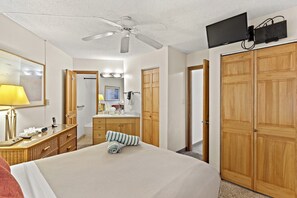 Condo, 1 Bedroom | 1 bedroom, iron/ironing board, free WiFi
