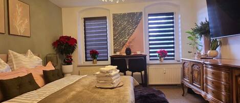 1 soverom, wi-fi og sengetøy