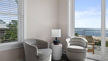 House, 6 Bedrooms, Private Pool, Ocean View | Living area | 55-inch Smart TV with digital channels, Netflix, Hulu