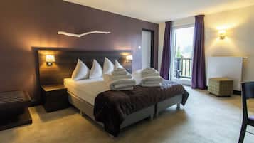 1 habitación, caja de seguridad en la habitación y cortinas blackout