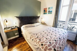 1 chambre, accès Internet, draps fournis