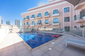 Pool - StayShort - Trendy Studio for 3 at Casa Grande in JVC! (Dubai)