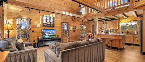 テレビ、書斎 / ワークスペース