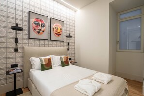 1 bedroom, Internet, bed sheets - Gigantones -Sophisticated Comfortable Apart Center (Viana do Castelo)