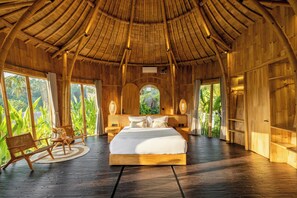 1 Bedroom Villa - Cone | Premium bedding, pillowtop beds, minibar, desk - Jungleight Bali (Tegallalang)