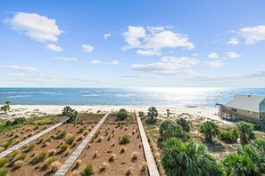 Maison, 6 chambres, piscine privée, vue océan | Vue depuis le balcon