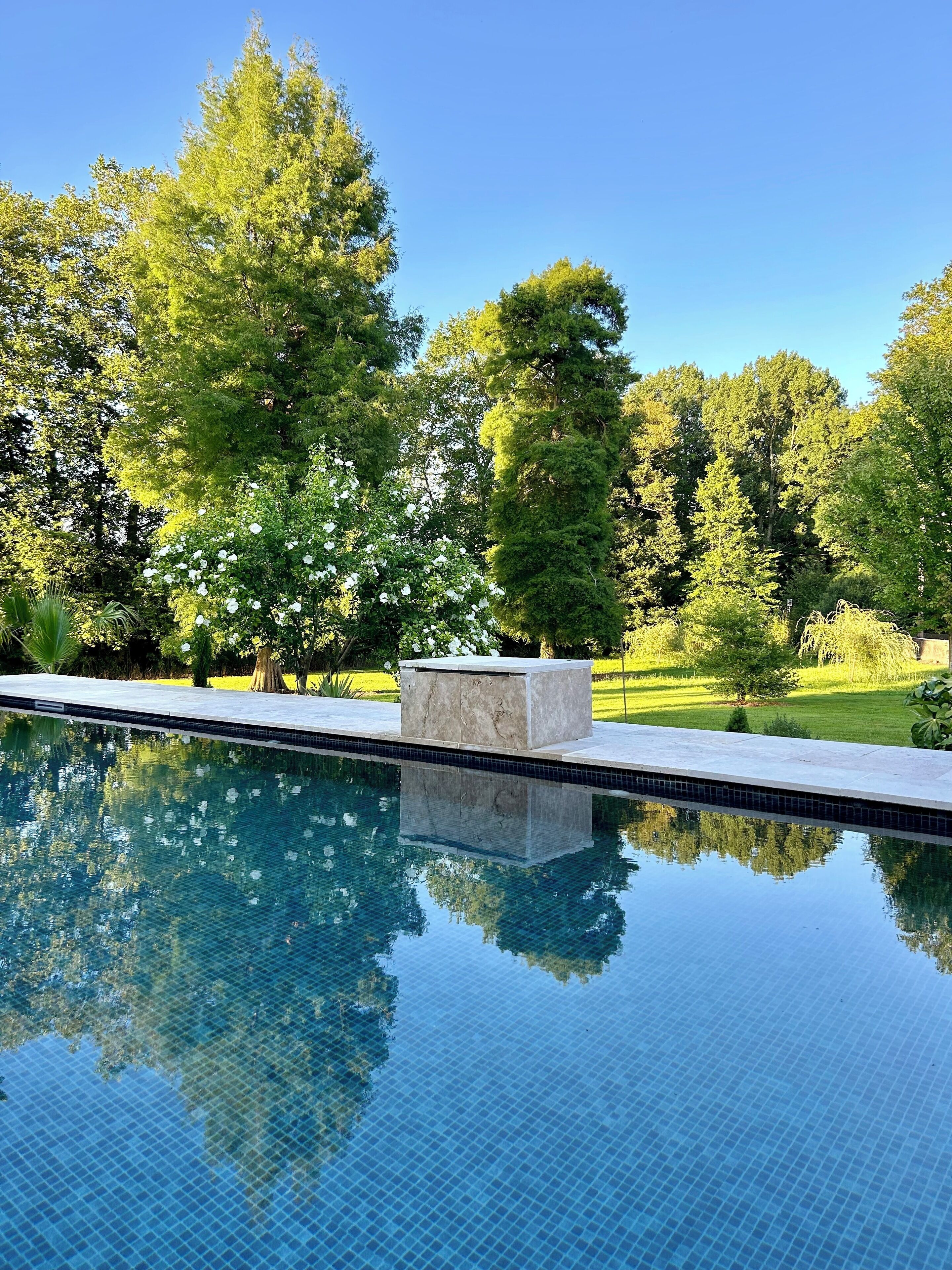 季節性室外泳池；08:00 至 20:00 開放；泳池傘、躺椅