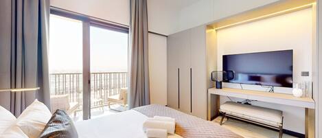 1 bedroom, iron/ironing board, free WiFi, bed sheets