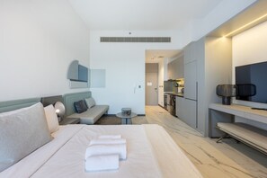 1 Schlafzimmer, Bügeleisen/Bügelbrett, kostenloses WLAN, Bettwäsche