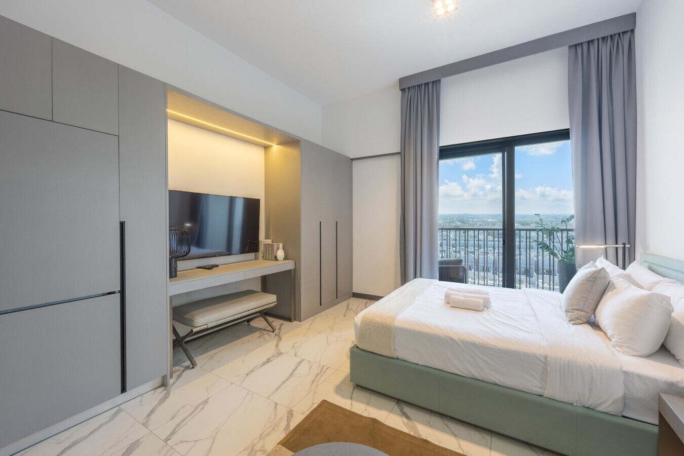 1 bedroom, iron/ironing board, free WiFi, bed sheets