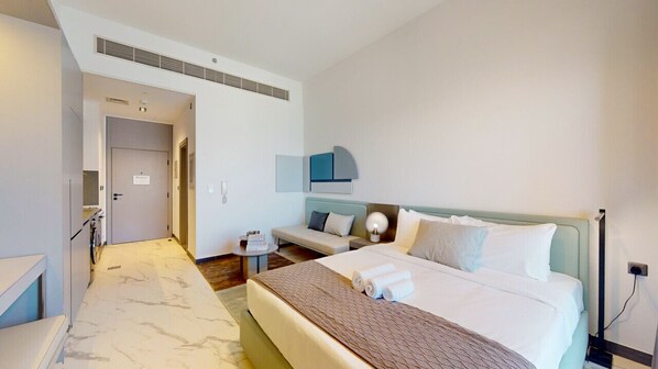 1 bedroom, iron/ironing board, free WiFi, bed sheets