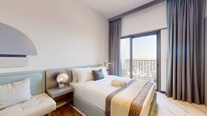 1 Schlafzimmer, Bügeleisen/Bügelbrett, kostenloses WLAN, Bettwäsche