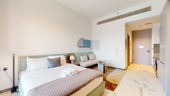 1 bedroom, iron/ironing board, free WiFi, bed sheets