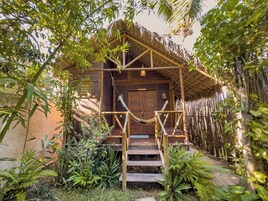 Chalet Confort, vistas al jardín | 1 dormitorio, sistema de insonorización, wifi gratis