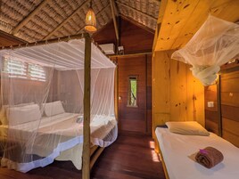 Chalet Confort, vistas al jardín | 1 dormitorio, sistema de insonorización, wifi gratis