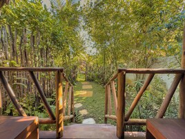 Chalet Confort, vistas al jardín | 1 dormitorio, sistema de insonorización, wifi gratis