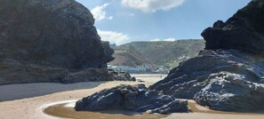 Beach - Yr Hal, Llangrannog - Two Bedroom Cottage, Sleeps 5 (Llangrannog)