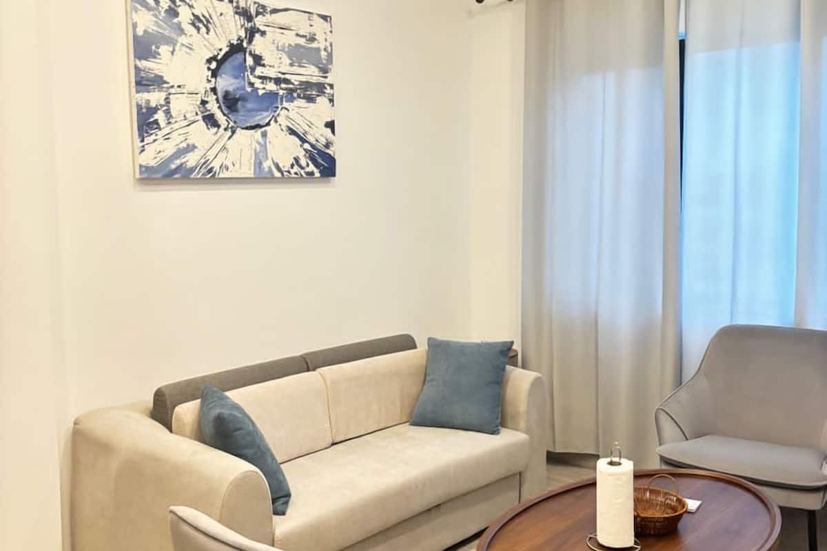 Comfort Apartment, 1 Bedroom, Balcony | Living area | TV