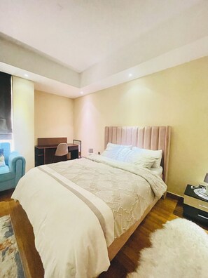 1 chambre, fer et planche à repasser, Wi-Fi, literie fournie