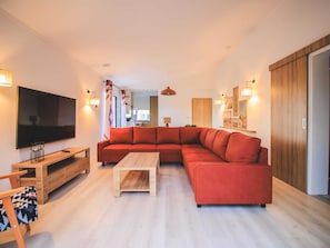 House | Living room - Modern Holiday Home With Terrace (Slagharen)