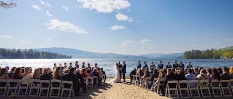 Außenbereich für Hochzeiten
