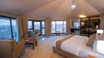 Premier Double Room, Balcony, Desert View | Desk, laptop workspace, iron/ironing board, free WiFi