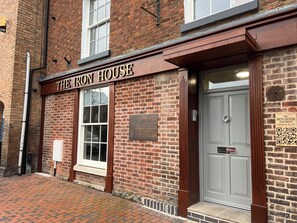 Exterior detail - Garden view a Luxury Apartment on Broseley High Street Shropshire  (Broseley)