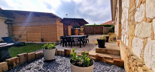 L'Etable, accommodation for 6 people in an old barn.