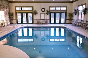 Indoor pool, outdoor pool