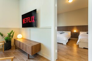 1 chambre, fer et planche à repasser, Wi-Fi, draps fournis